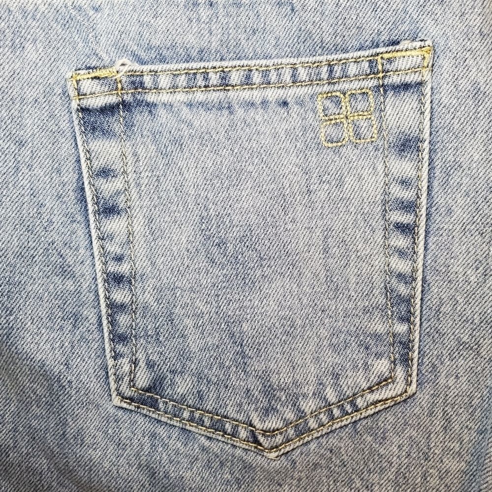 INSIGHTSASHA DENIM A-LINE MINI SKIRT - Picture 10 of 10